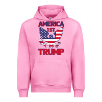 Fuchsia Pink Trump America First Eagle Urban Hoodie - Bettercallsaul