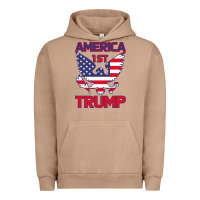 Pigment Burro Trump America First Eagle Urban Hoodie - Bettercallsaul