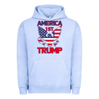 Pigment Grape Ice Trump America First Eagle Urban Hoodie - Bettercallsaul