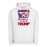 Pigment Lunar Rock Trump America First Eagle Urban Hoodie - Bettercallsaul