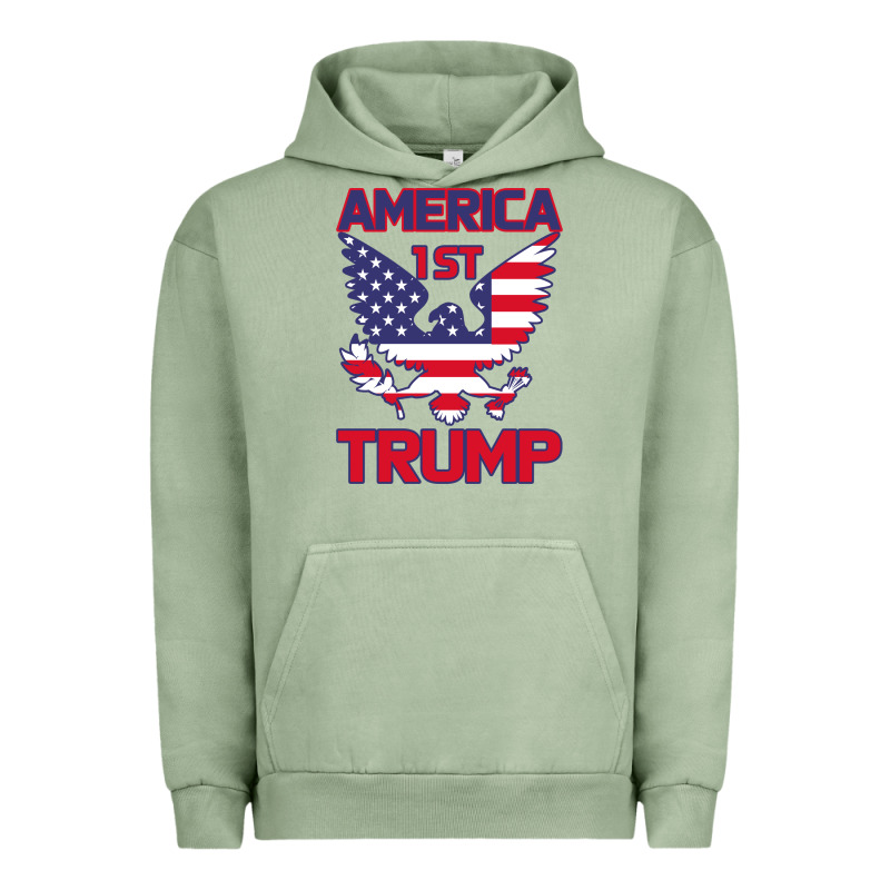 Trump America First Eagle Urban Hoodie by Bettercallsaul | Teevron