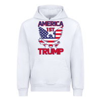 White Trump America First Eagle Urban Hoodie - Bettercallsaul