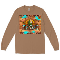 Toasted Coconut jesus san judas Long Sleeve Tee - JahusDesignShop