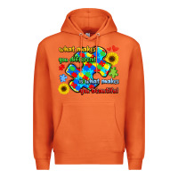 Carrot what makes you different is what makes  you beauti Premium Hoodie - LillyAllenDesigns