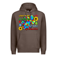 Coffee what makes you different is what makes  you beauti Premium Hoodie - LillyAllenDesigns
