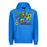 True Royal what makes you different is what makes  you beauti Premium Hoodie - LillyAllenDesigns