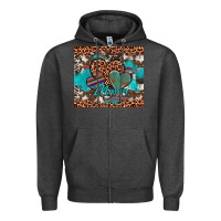 Charcoal Heather hearts mama Zipper Hoodie - Artiststas