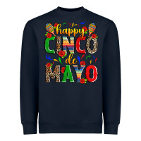 Navy happy cinco de mayo Heavyweight Sweatshirt - Zillion Design Studio