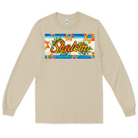 Mushroom shalom with olive branch Long Sleeve Tee - AdoDesignShop