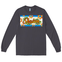 Smoke shalom with olive branch Long Sleeve Tee - AdoDesignShop