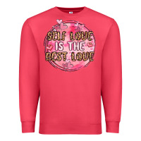 Cardinal self love is the best love Premium Sweatshirt - MaliasSmallBusiness