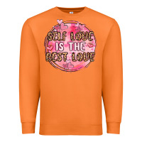 Carrot self love is the best love Premium Sweatshirt - MaliasSmallBusiness