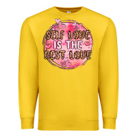 Lemon self love is the best love Premium Sweatshirt - MaliasSmallBusiness