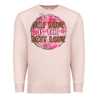 Self Love Is The Best Love Premium Sweatshirt | Teevron