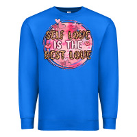 True Royal self love is the best love Premium Sweatshirt - MaliasSmallBusiness