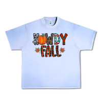 Grape Ice howdy fall Urban Heavy Tee - CowhideDigitalArt