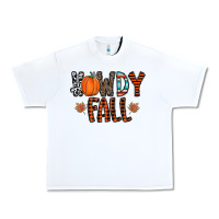 White howdy fall Urban Heavy Tee - CowhideDigitalArt