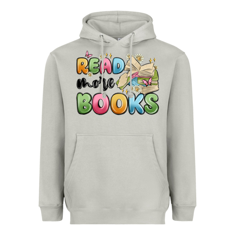 Read More Books Heavyweight Hoodie by MaliasSmallBusiness | Teevron