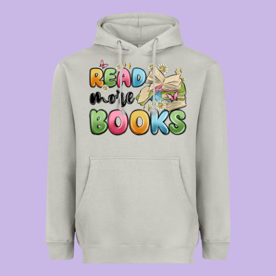 Read More Books Heavyweight Hoodie Designed By Maliassmallbusiness