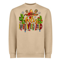 Mushroom feliz navidad Heavyweight Sweatshirt - Zillion Design Studio
