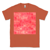 Copper valentines day xoxo seamless pattern Classic Tee - BundleAndBundleShop