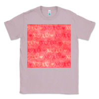 Lilac valentines day xoxo seamless pattern Classic Tee - BundleAndBundleShop