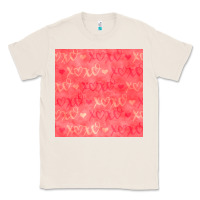 Natural valentines day xoxo seamless pattern Classic Tee - BundleAndBundleShop