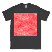 Smoke valentines day xoxo seamless pattern Classic Tee - BundleAndBundleShop
