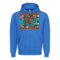 True Royal hearts mama Zipper Hoodie - Artiststas
