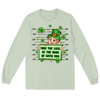 Matcha may the luck of the irish be with you Long Sleeve Tee - Artiststas