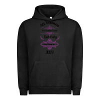 Pigment Black all women are created equal but only the smartest are born in july bla Urban Hoodie - Bettercallsaul