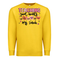 Lemon teaching sweet hearts Premium Sweatshirt - MaliasSmallBusiness