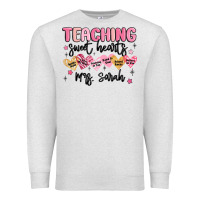 Oatmeal Heather teaching sweet hearts Premium Sweatshirt - MaliasSmallBusiness