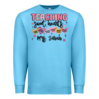 Ocean Blue teaching sweet hearts Premium Sweatshirt - MaliasSmallBusiness