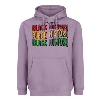 Lavender i am black history Heavyweight Hoodie - MaliasSmallBusiness
