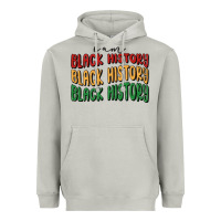 Moon Dust i am black history Heavyweight Hoodie - MaliasSmallBusiness