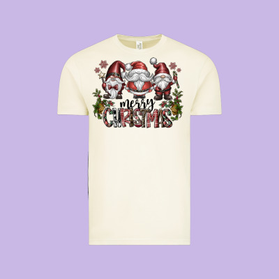 Merry Christmas Vintage Tee Designed By Cowhidedigitalart