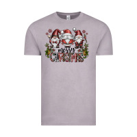 Vintage Zinc merry christmas Vintage Tee - CowhideDigitalArt