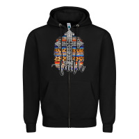 Black western faith Zipper Hoodie - AdoDesignShop