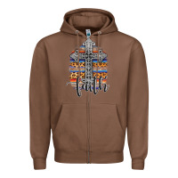 Chestnut western faith Zipper Hoodie - AdoDesignShop
