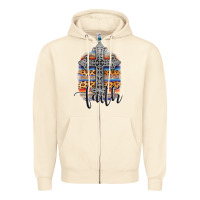 Sandshell western faith Zipper Hoodie - AdoDesignShop