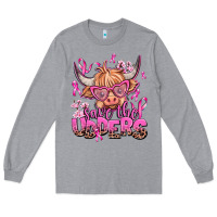 Heather Grey save the udders Long Sleeve Tee - AdoDesignShop
