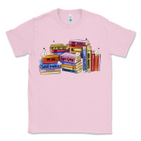 Bubblegum Pink book tropes Classic Tee - Artiststas