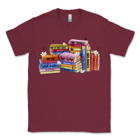Burgundy book tropes Classic Tee - Artiststas
