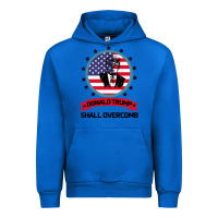 Cobalt DONALD TRUMP 2016 WE SHALL OVERCOMB Urban Hoodie - Bettercallsaul
