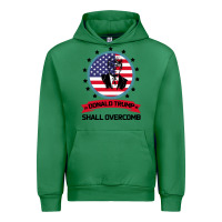 Emerald DONALD TRUMP 2016 WE SHALL OVERCOMB Urban Hoodie - Bettercallsaul