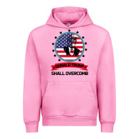 Fuchsia Pink DONALD TRUMP 2016 WE SHALL OVERCOMB Urban Hoodie - Bettercallsaul