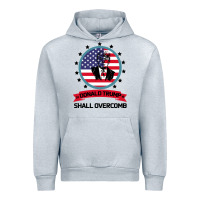 Heather Grey DONALD TRUMP 2016 WE SHALL OVERCOMB Urban Hoodie - Bettercallsaul
