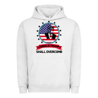 Pigment Lunar Rock DONALD TRUMP 2016 WE SHALL OVERCOMB Urban Hoodie - Bettercallsaul