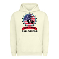 Pigment Pistachio DONALD TRUMP 2016 WE SHALL OVERCOMB Urban Hoodie - Bettercallsaul